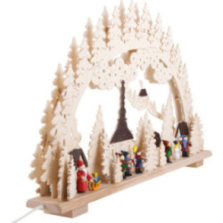 Candle Arch - Christmas in Seiffen - 70x45 cm / 28x18 inch