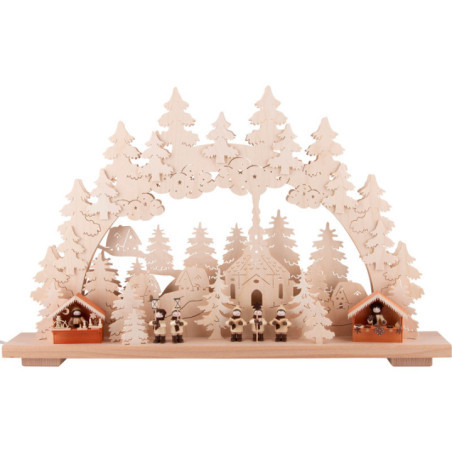 Candle Arch - Christmas Market - 70x42 cm / 28x17 inch