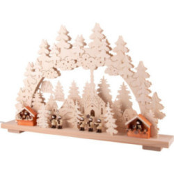 Candle Arch - Christmas Market - 70x42 cm / 28x17 inch