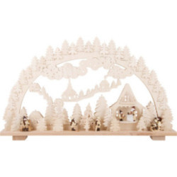 Candle Arch - Winter Landscape - 70x45 cm / 28x18 inch