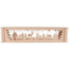 Illuminated Stand for Candle Arches - Forest Hut - 51,5x11,3 cm / 20.3x4.4 inch