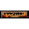 Illuminated Stand for Candle Arches - Forest Hut - 51,5x11,3 cm / 20.3x4.4 inch