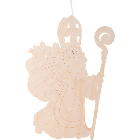 Window Picture - Santa Claus - 25 cm / 9.8 inch