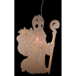Window Picture - Santa Claus - 25 cm / 9.8 inch