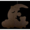 Window Picture - Moon with Bear - 32 cm / 12.6 inch