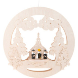 Window Picture - Carolers - 32 cm / 12.6 inch