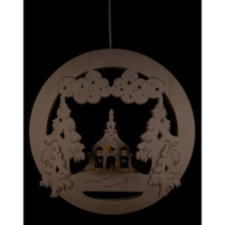 Window Picture - Carolers - 32 cm / 12.6 inch