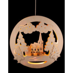 Fensterbild Winterkinder - 32 cm