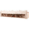 Illuminated Stand - Christmas Market - 73x16,5 cm / 28.7x6.5 inch