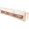 Schwibbogen-Unterbau Dorfidylle - 72x16 cm