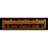 Schwibbogen-Unterbau Dorfidylle - 72x16 cm