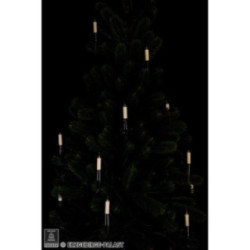 NARVA Schwibbogenkette mit 10 Kleinschaftkerzen