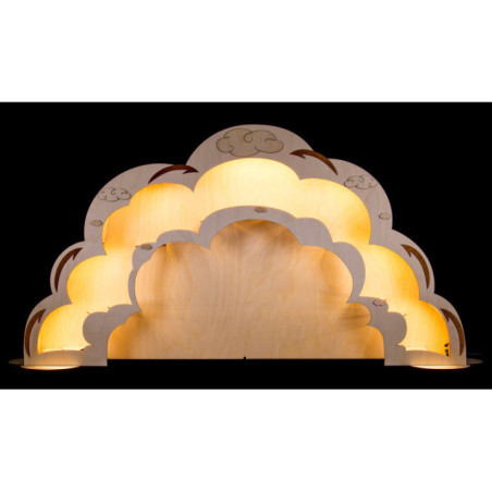 Engelhaus Erweiterung - 90x45 cm