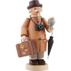 Räuchermännchen Weltenbummler - 20cm