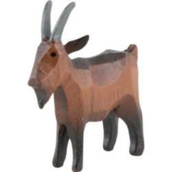 Goat brown - 4 cm / 1.6 inch