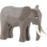Elephant - male - 4,6 cm / 1.8 inch