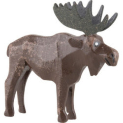 Elk - male - 5,8 cm / 2.3 inch
