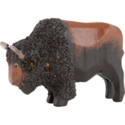 Bison - female - 4 cm / 1.6 inch