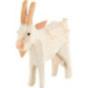Goat white - 4 cm / 1.6 inch