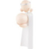 Girl with Ball - Natural/White - KAVEX-Nativity - 11,5 cm / 4,5 inch
