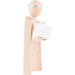 Boy with Present - Natural/White - KAVEX-Nativity - 12,5 cm / 5 inch