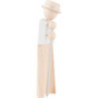 Sheperd with Crook - Natural/White - KAVEX-Nativity - 17 cm / 7 inch