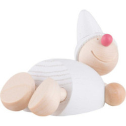 Wight, lying - White - 5,5 cm / 2 inch