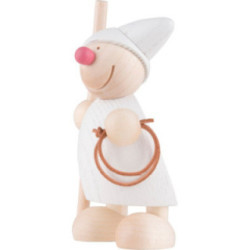 Wight with Crook and Lasso - White - 10 cm / 4 inch