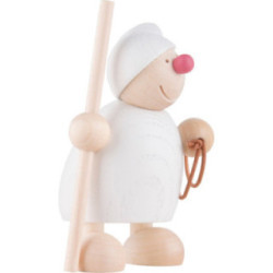 Wight with Crook and Lasso - White - 10 cm / 4 inch