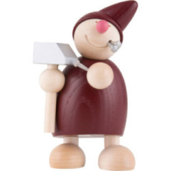 Wight with Hammer and Nails - Red - 10,5 cm / 4 inch