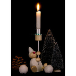 Wicht mit Licht - weiß 14 cm