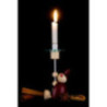 Wicht mit Licht - rot - 14 cm