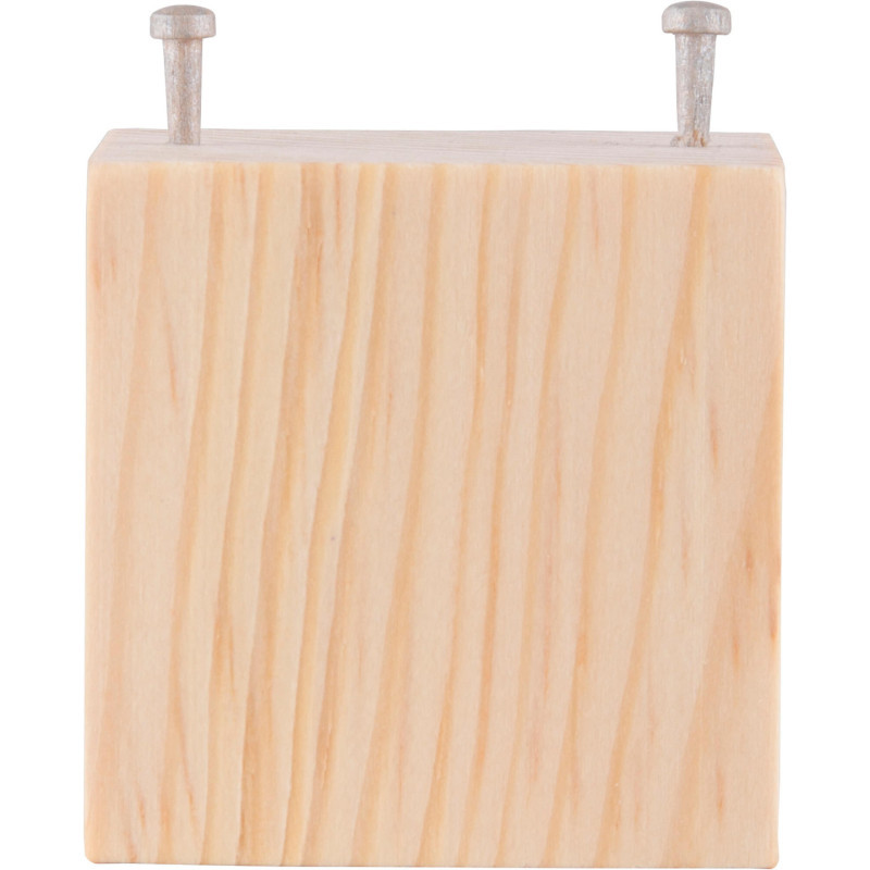 DEKO-Würfel mit 2 Nägeln - 4 cm