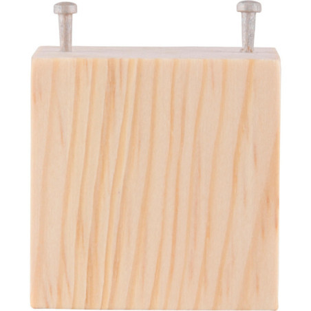 DEKO-Würfel mit 2 Nägeln - 4 cm