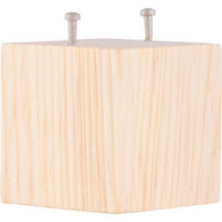 Cube with 2 Nails - 4 cm - 1.5 inch