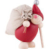 Christmas Wight with Sack - 10 cm / 4 inch