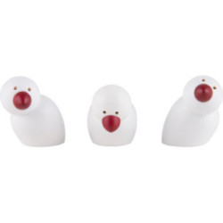 Birds - 3 Pieces - 3 cm / 1 inch