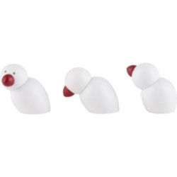 Birds - 3 Pieces - 3 cm / 1 inch