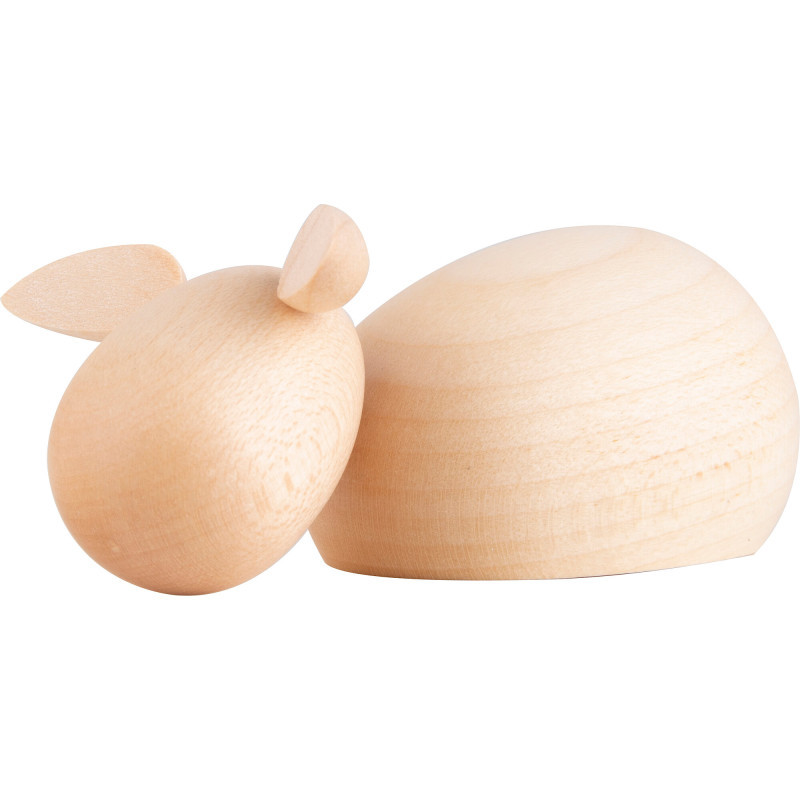 Schaf liegend - natur - KAVEX-Krippe - 3 cm