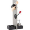 Räuchermännchen & 8222 RauchWICHT Teufel& 8220  grau - 16 cm