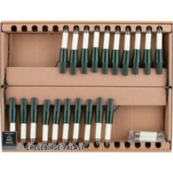 NARVA Light String with 20 Small Shaft Bulbs