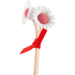 Blumenstrauß mit 2 Blüten - 6 cm