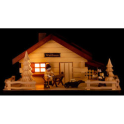 Lichterhaus Waldhaus - 13,5 cm