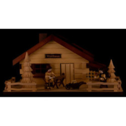 Lichterhaus Waldhaus - 13,5 cm