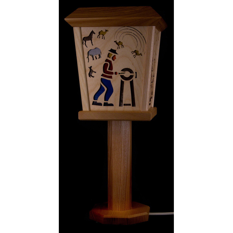 Standing Lantern Seiffen - 48,5 cm / 19.1 inch