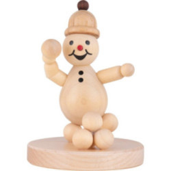 Schneemann Junior "Schneeballwerfer" - 8 cm