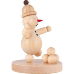 Snowman - Junior "Snowball Thrower" - 8 cm / 3.1 inch