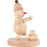 Schneemann Junior "Schneeballwerfer" - 8 cm