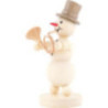 Schneemannmusikant Hornbläser - 12 cm