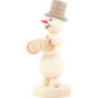 Schneemannmusikant Harmonikaspieler - 12 cm